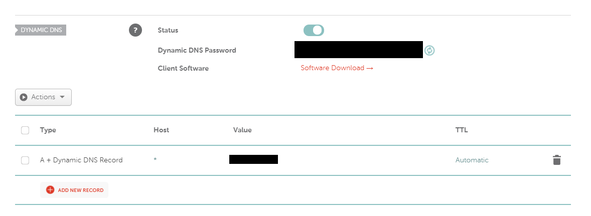 Setting up an A+ Dynamic DNS record via Namecheap